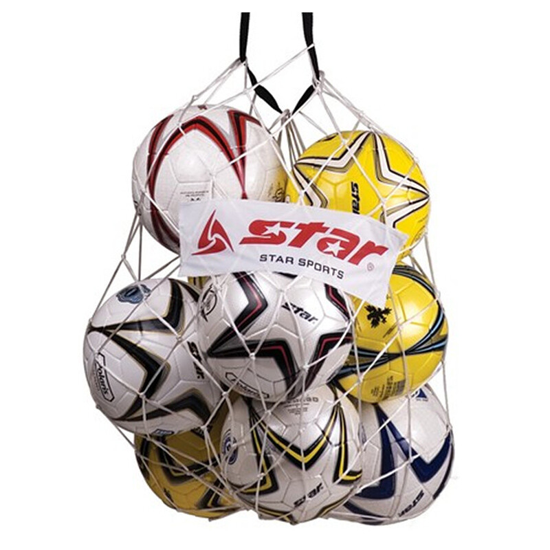 star世达足球网兜球袋 10个装大网兜 ST920 足球训练器材